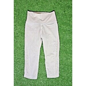 Lululemon Pants 7/8 Leggings 'Gray' Perforated (Women's 4)